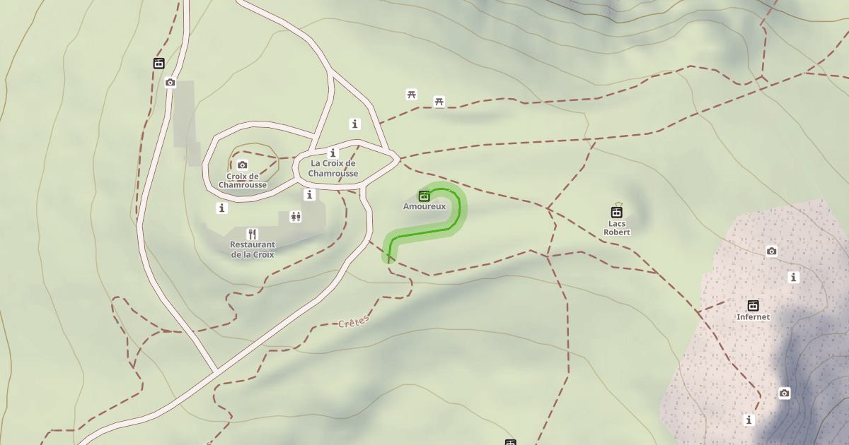 Map preview of Crêtes