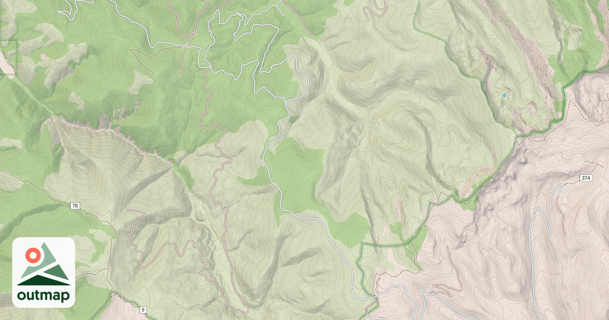 Map of (FDR) MEADOW CREEK