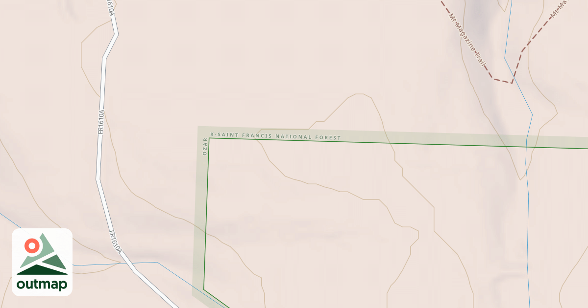 Map of USFS National Forest System Roads {95284B58-0565-4C29-B9B7-BDD09A928082}
