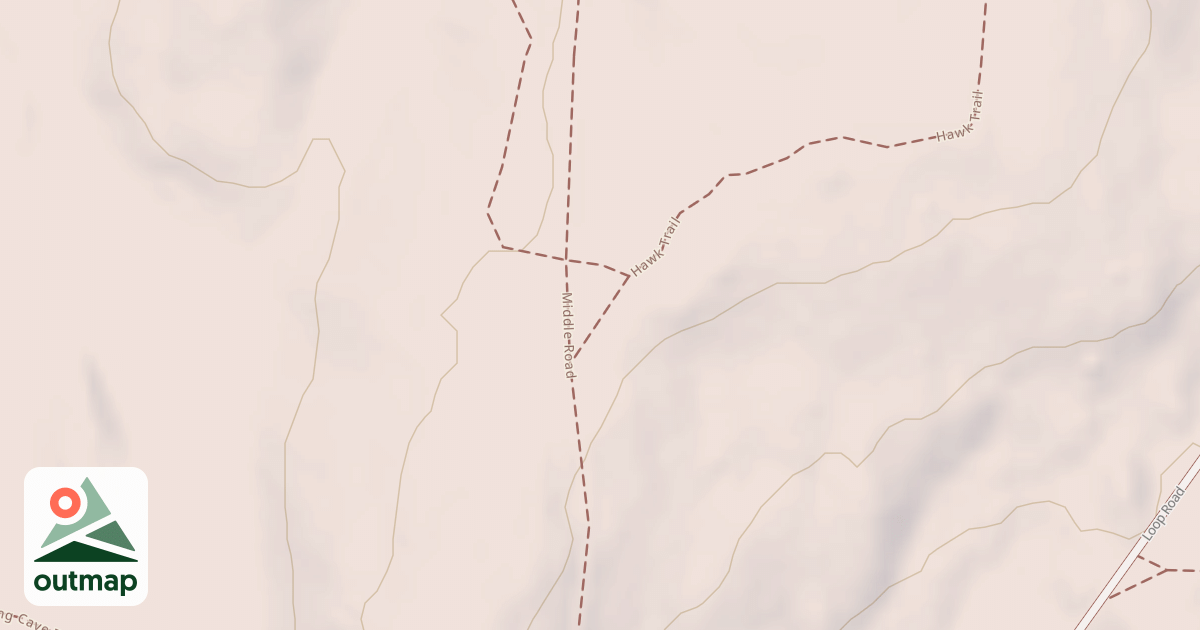 Map of Hawk Trail
