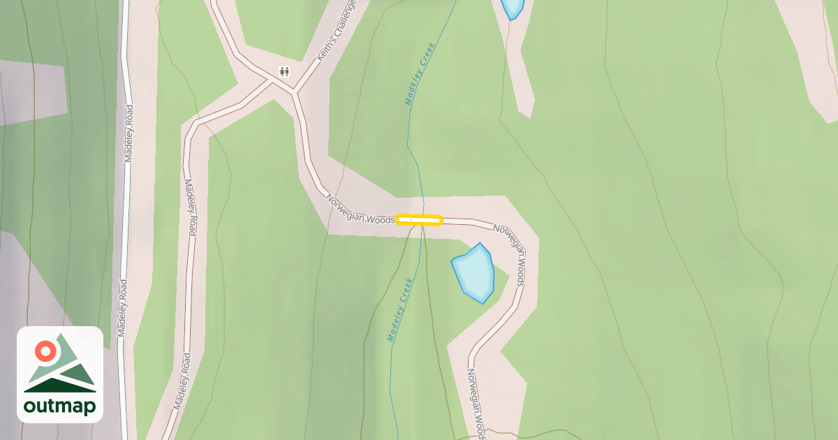 Map of Norwegian Woods