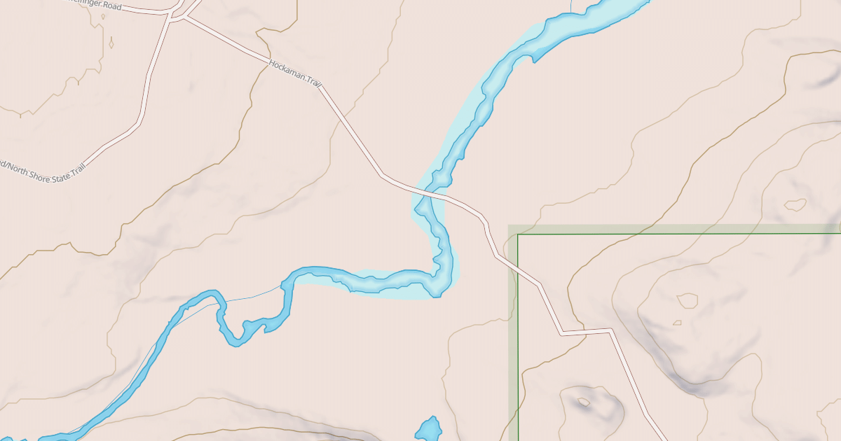 Map preview of Moose Run Trail