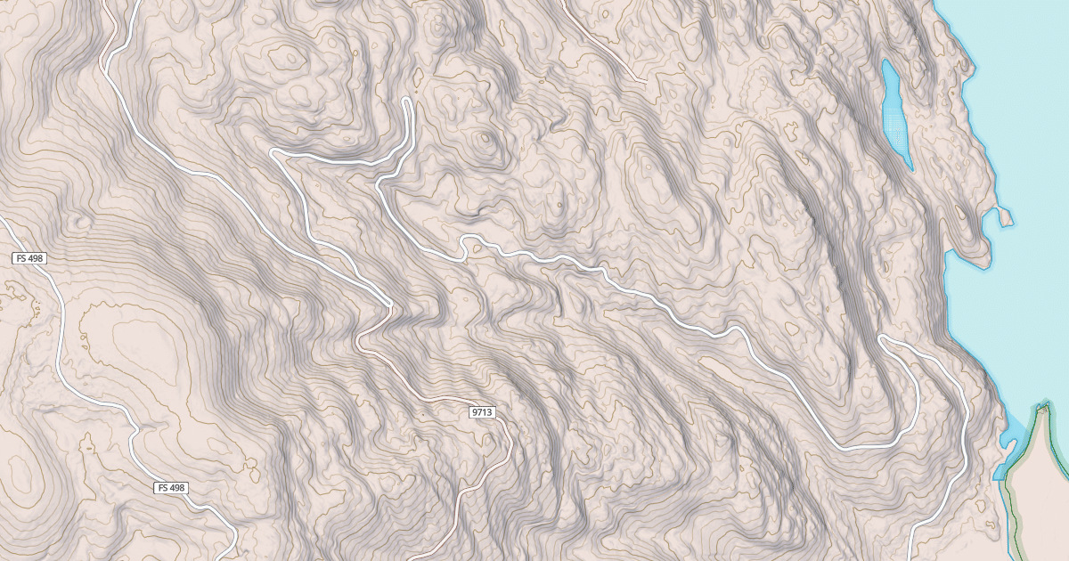 Map preview of YEW CREEK