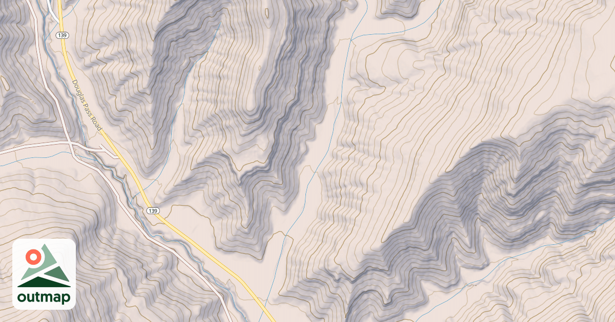 Map of BLM National GTLF Public Motorized Roads 5b5e2ec3-f655-4ceb-9b7b-28aab38582e5