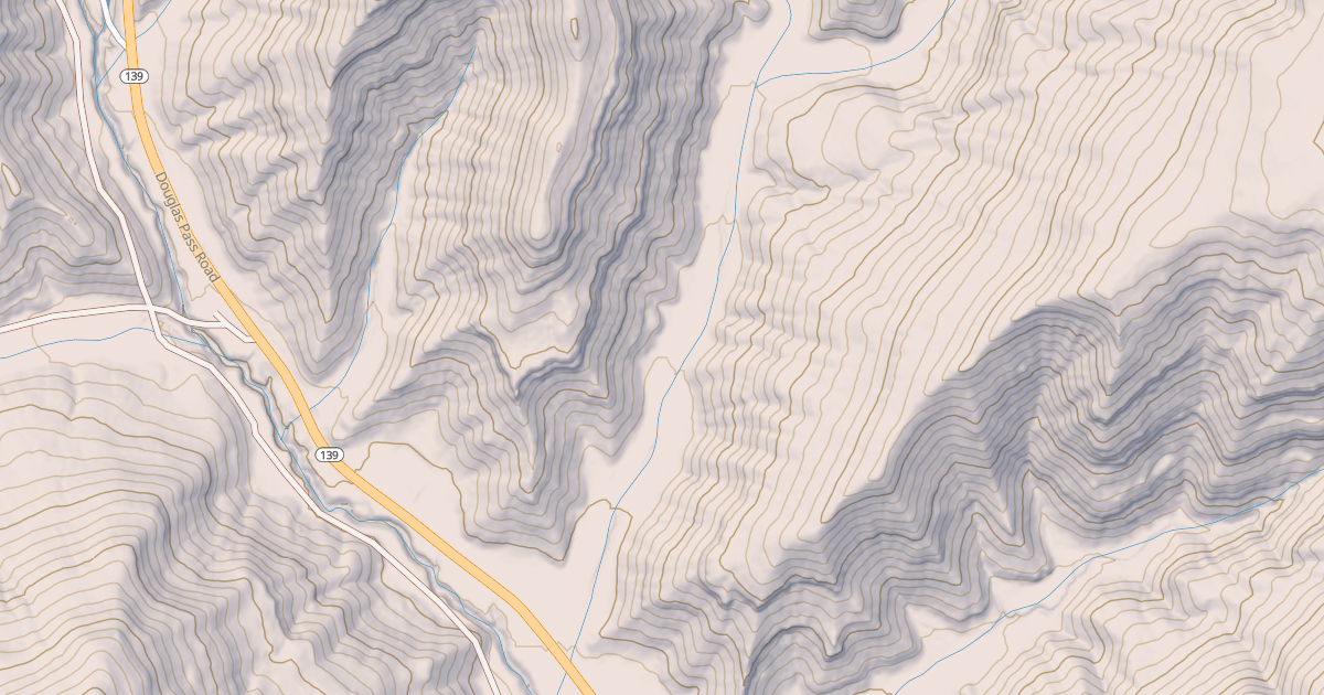 Map preview of BLM National GTLF Public Motorized Roads 5b5e2ec3-f655-4ceb-9b7b-28aab38582e5