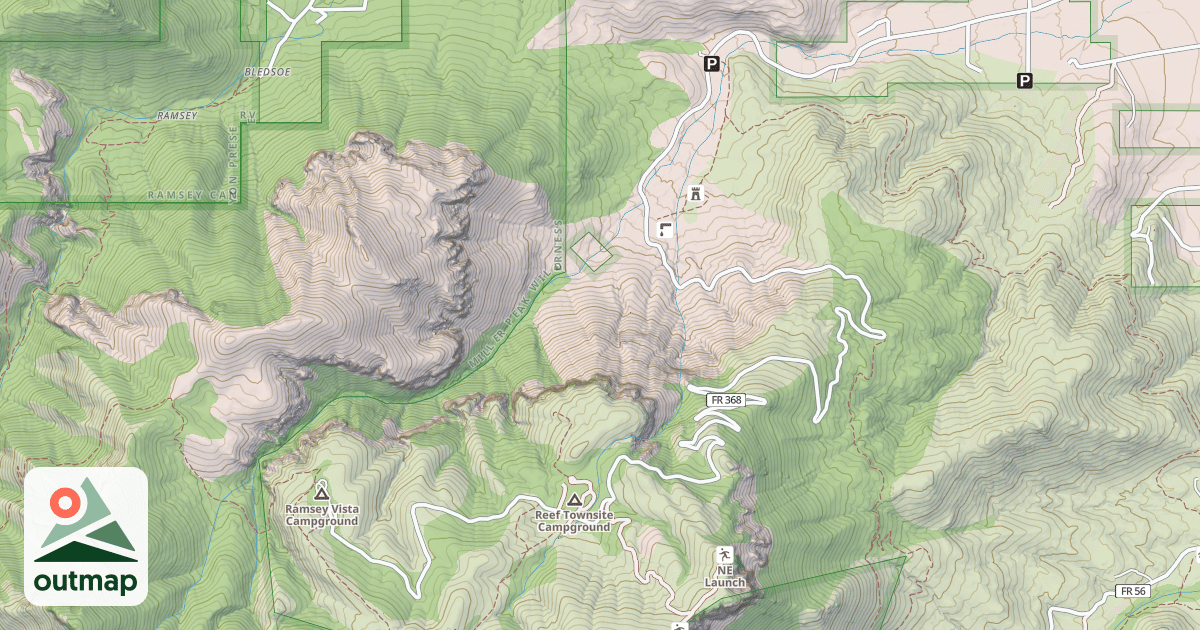 Map of CARR CANYON