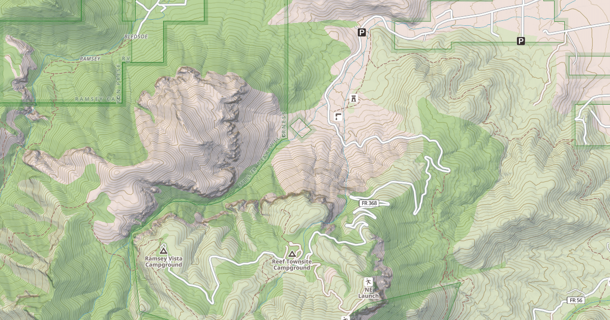 Map preview of CARR CANYON