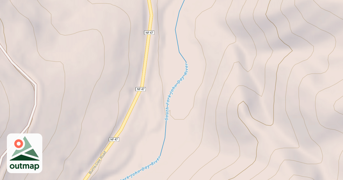 Map of USFS National Forest System Roads {1A345F4C-7476-44AE-B3B6-EC09C70806B3}