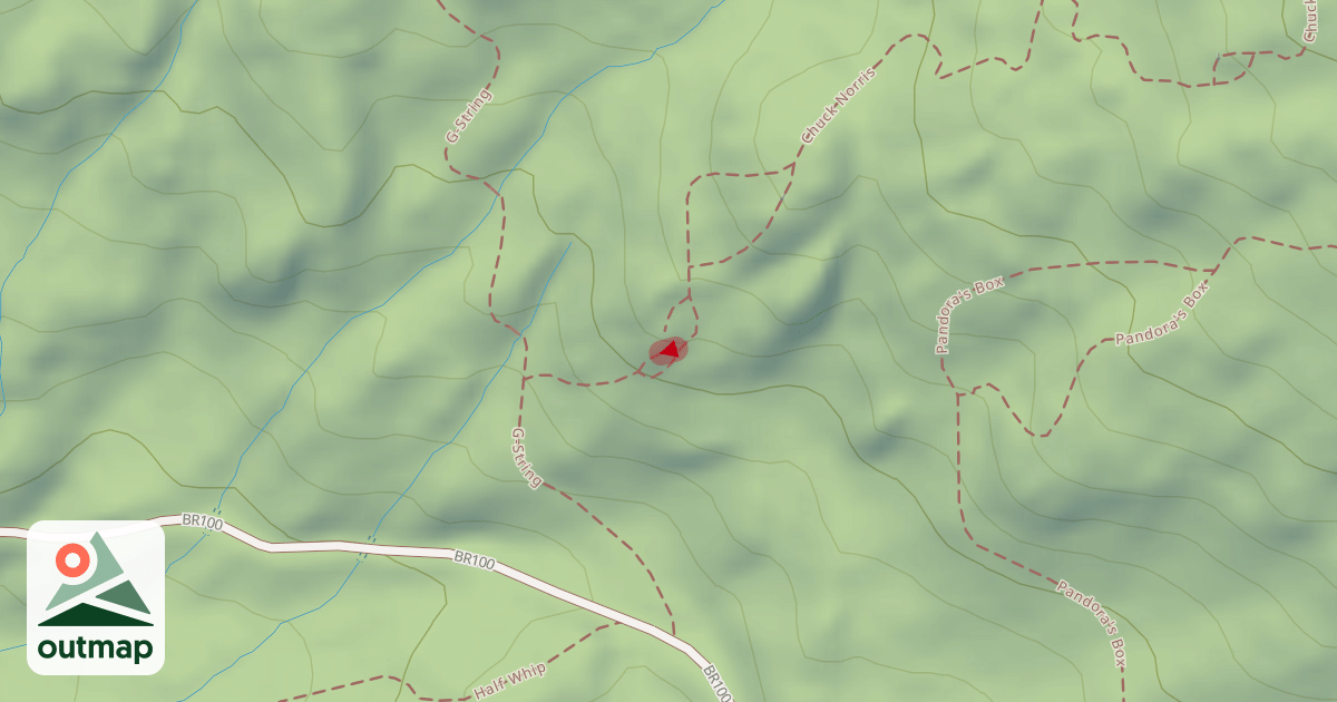 Map of Chuck Norris
