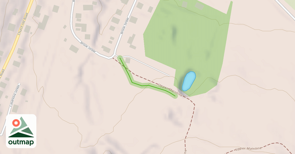 Map of Town Forest Parking