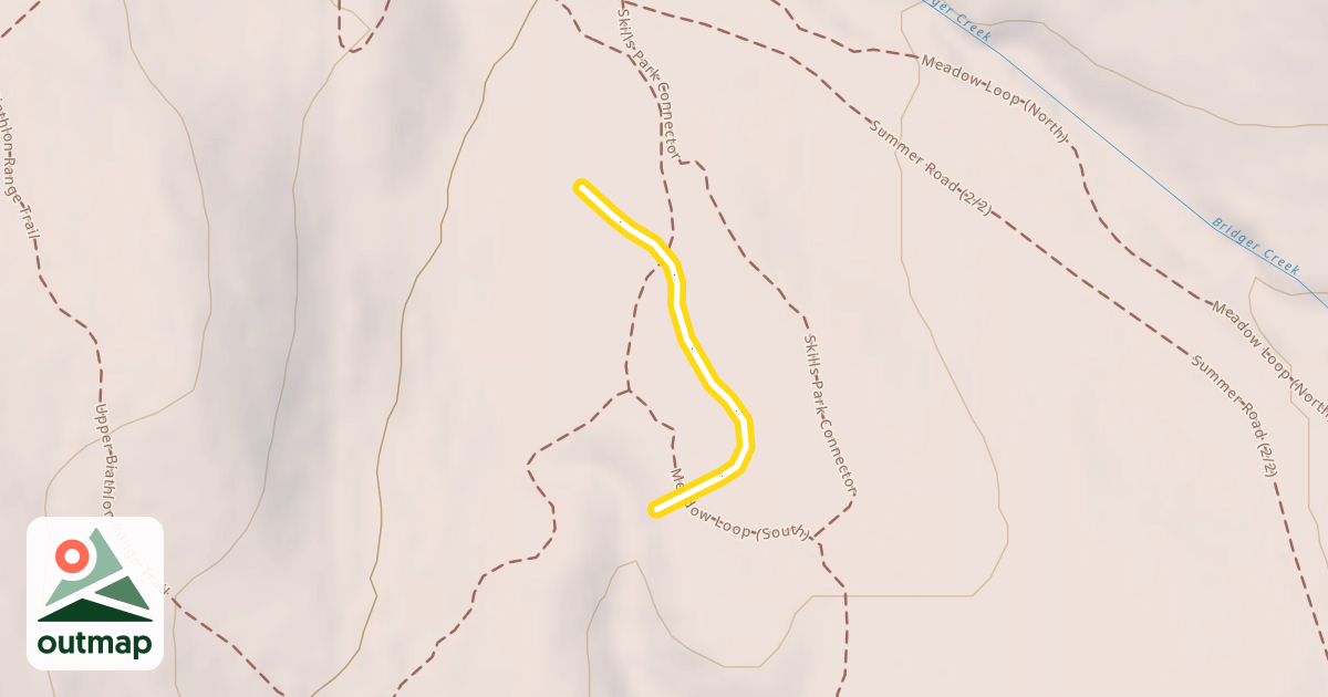Map of Meadow Loop