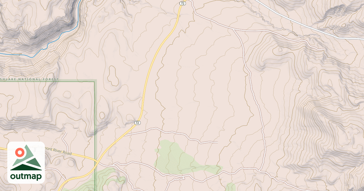 Map of 41526