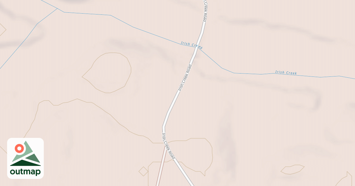 Map of Hovland Woods Trail