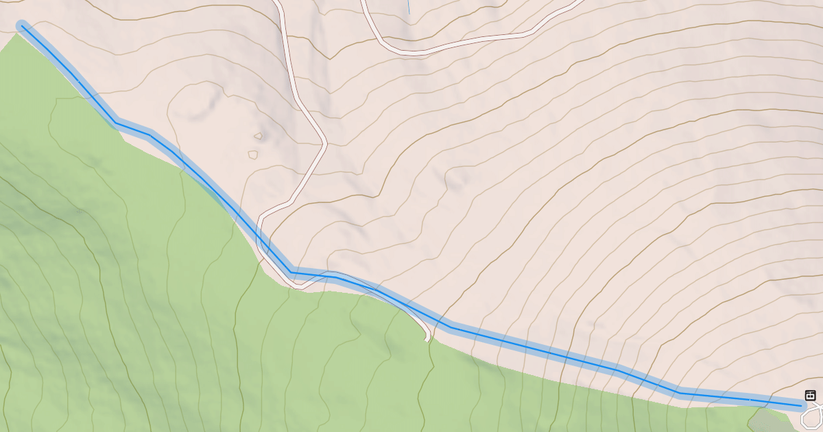 Map preview of Upper Powderhorn