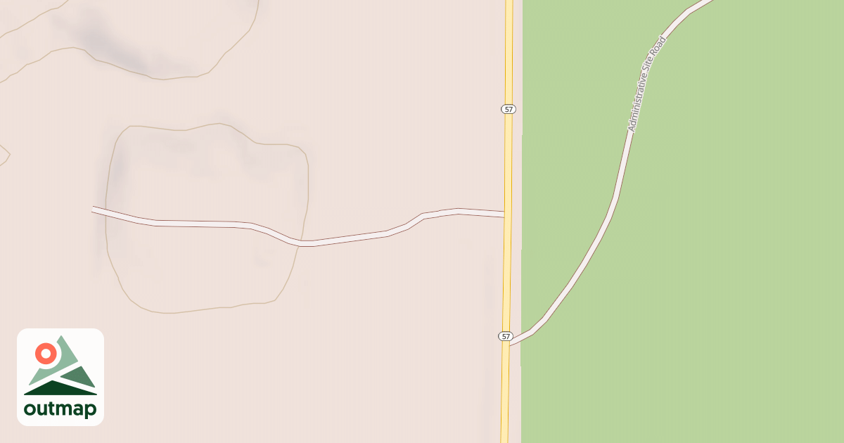 Map of ADMINISTRATIVE SITE B