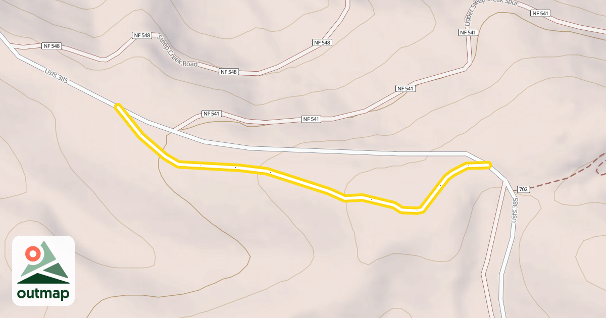 Map of Usfs 385
