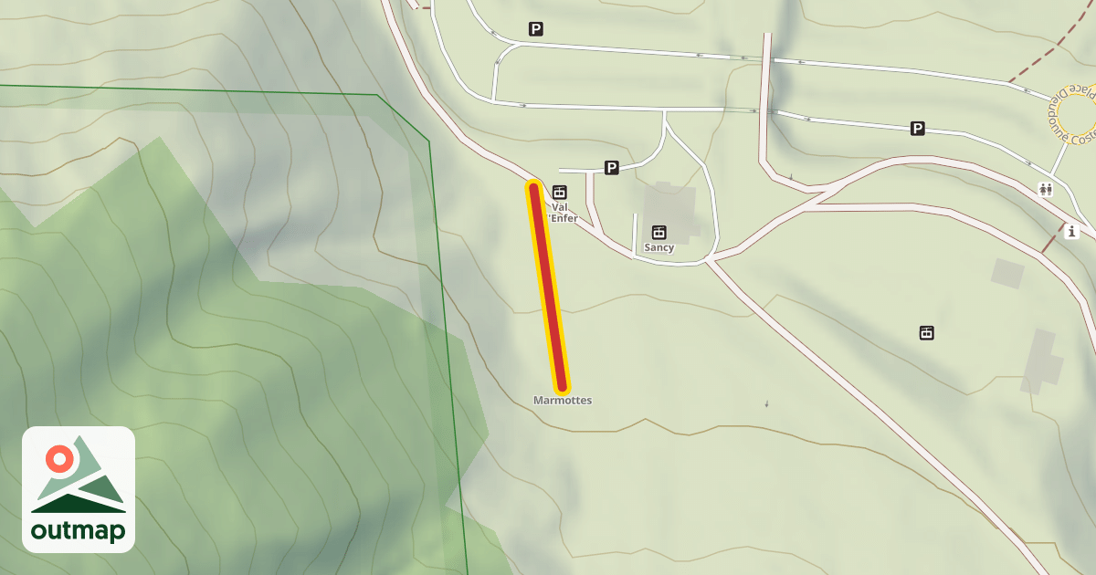 Map of Marmottes