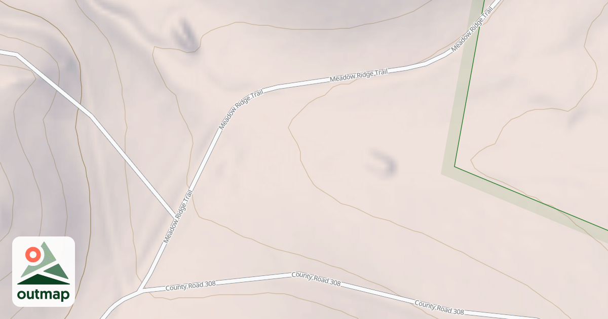Map of HAY CREEK BR 1F