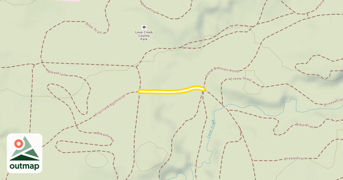 Map of Prairie Edge Loop