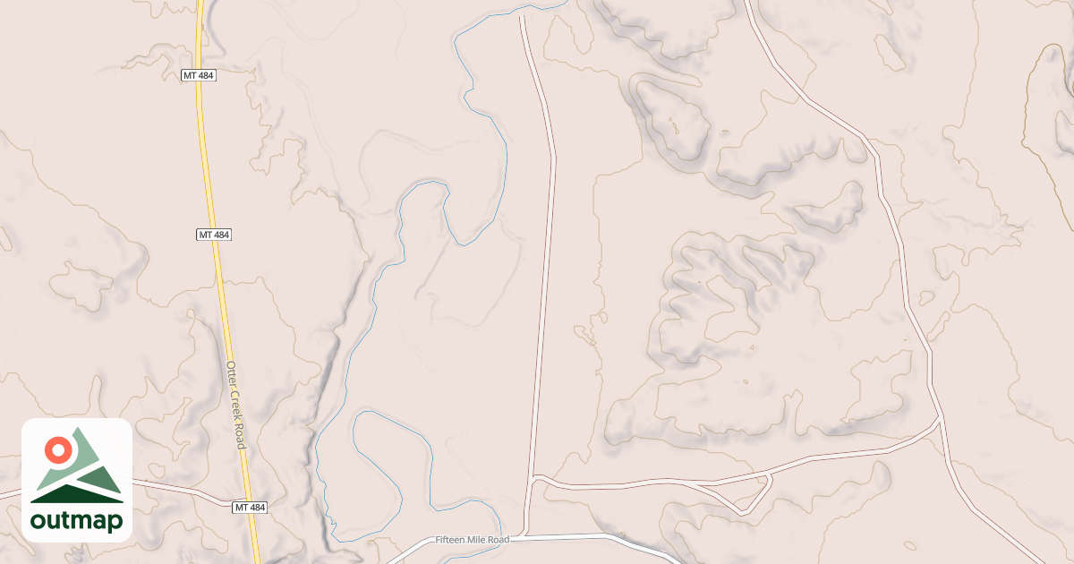 Map of 20 MILE RANGER STATION