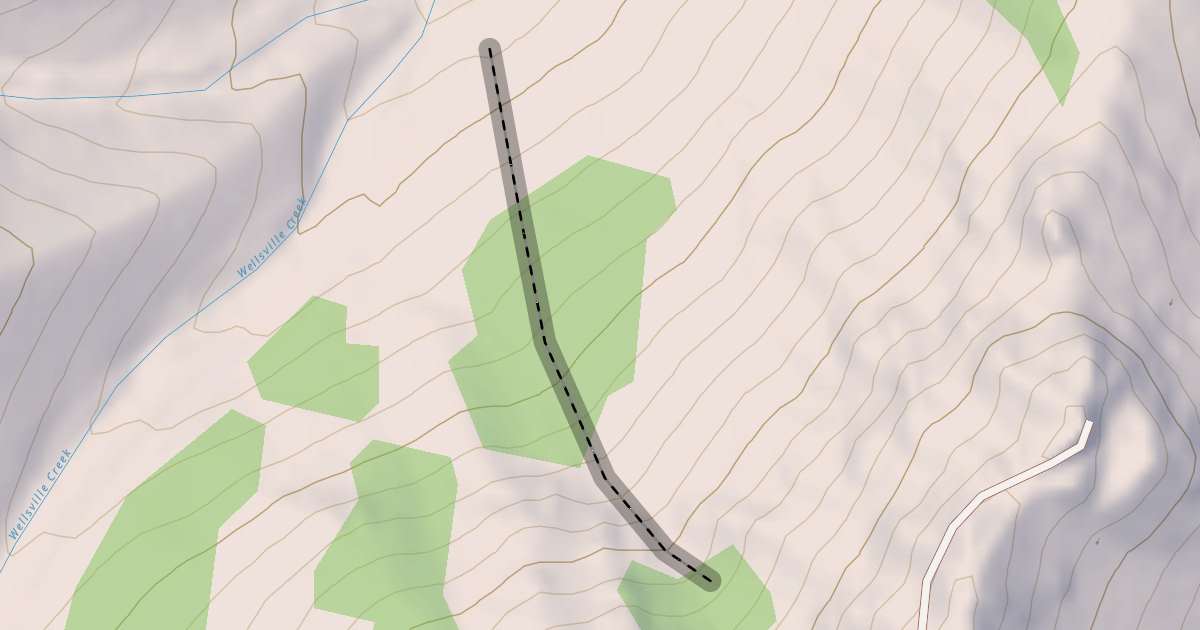 Map preview of Saddle Chute