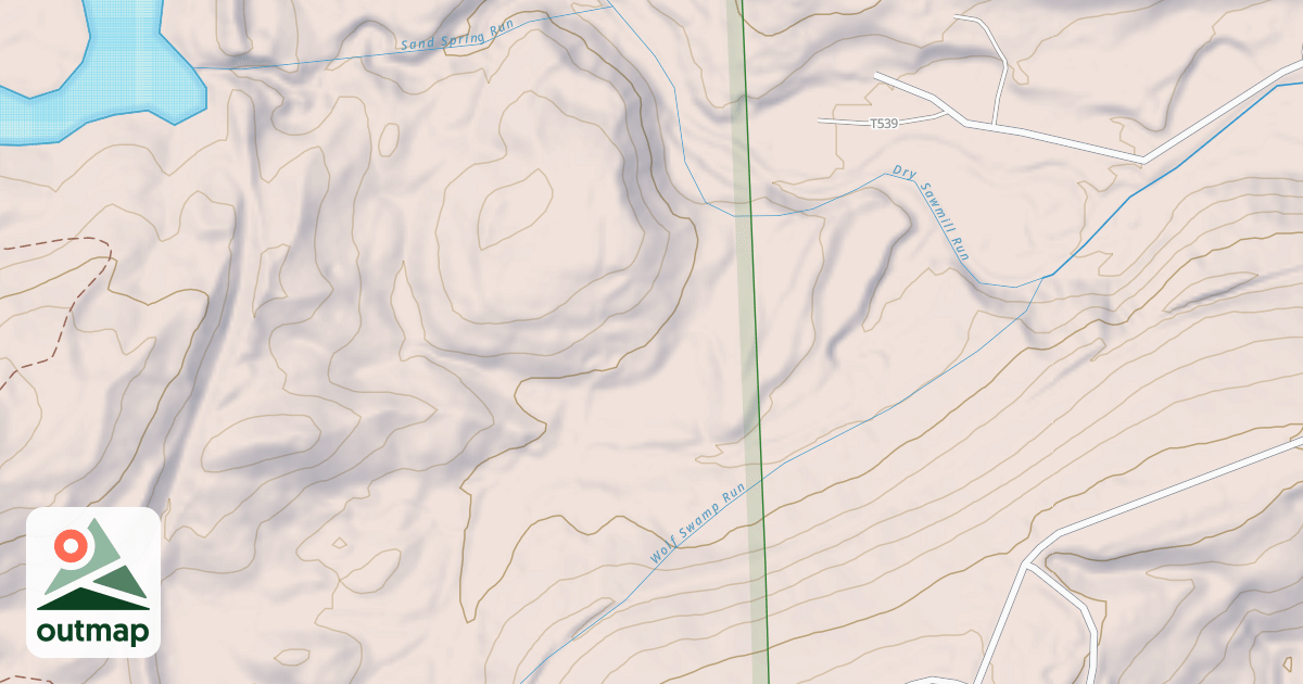 Map of USGS National Digital Trails a0599faf-49e7-4499-ac73-8eae54df6e36