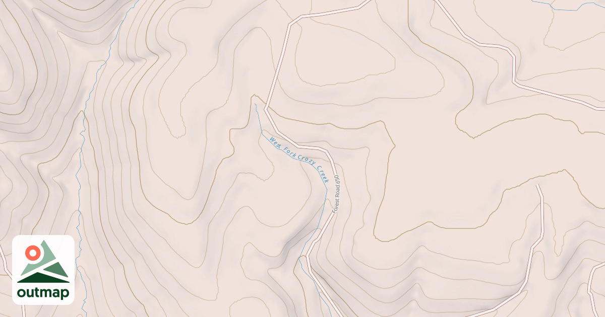 Map of USFS Motor Vehicle Use Map Roads {09BB7BA0-A8A3-4409-92E9-C1A9641B8E21}