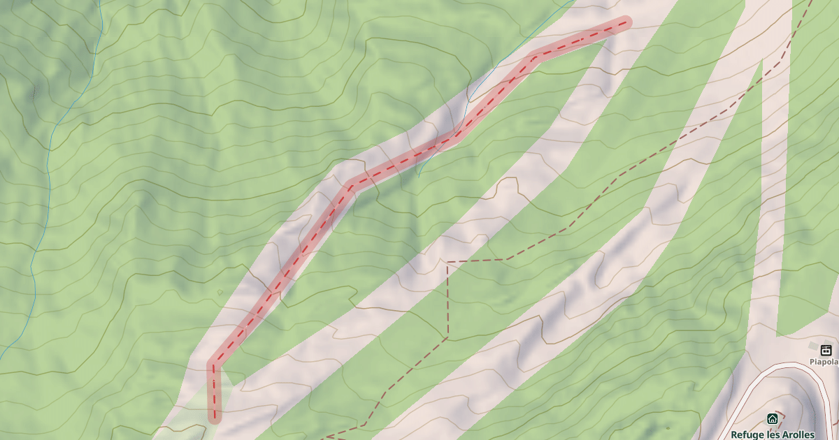 Map preview of Lac rouge