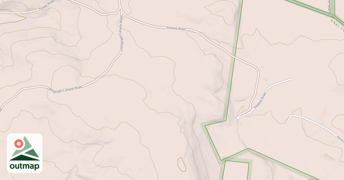 Map of LITHOGRAPH BR 1E