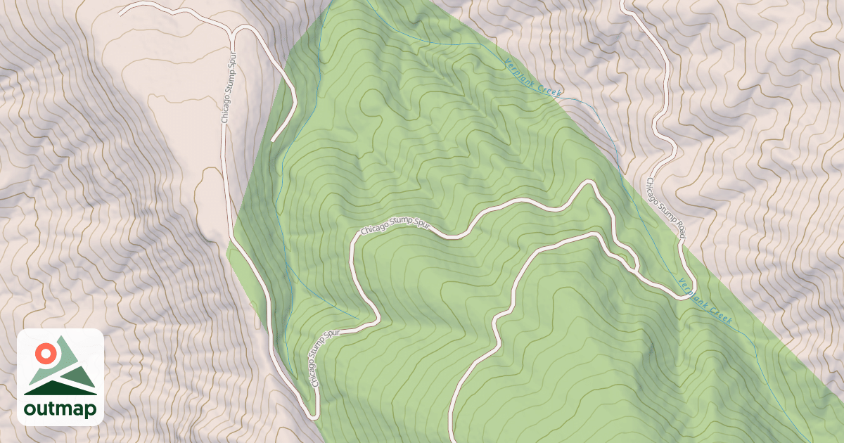 Map of CHICAGO STUMP