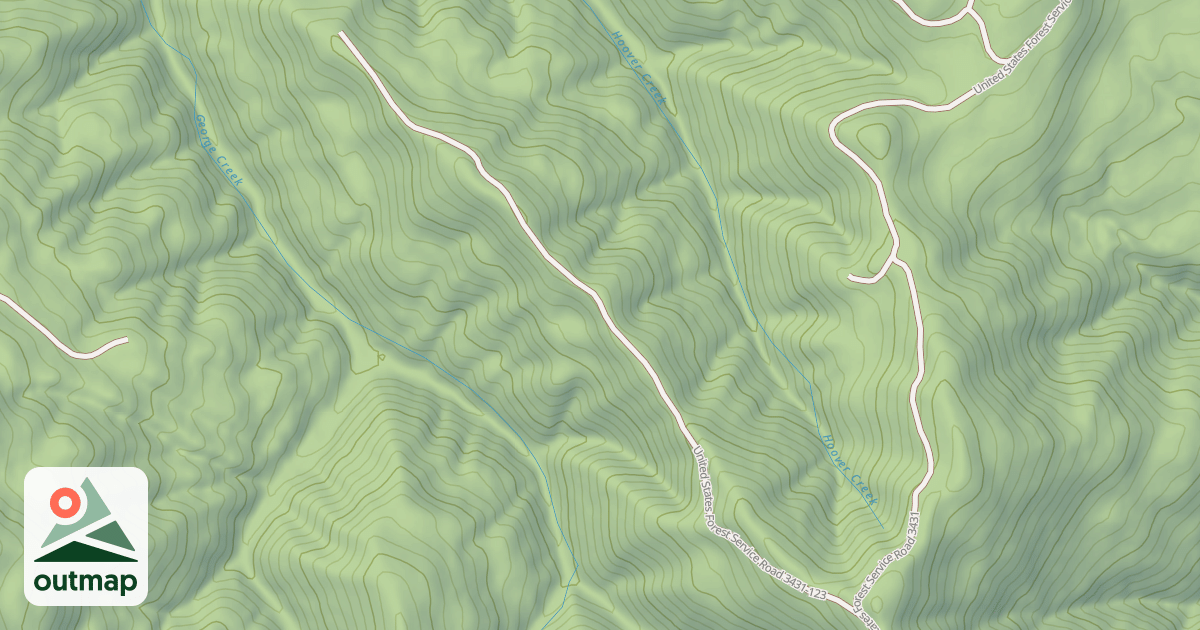 Map of USFS Motor Vehicle Use Map Roads {81E42AC7-C150-4EBC-B50E-66FE41556C0D}