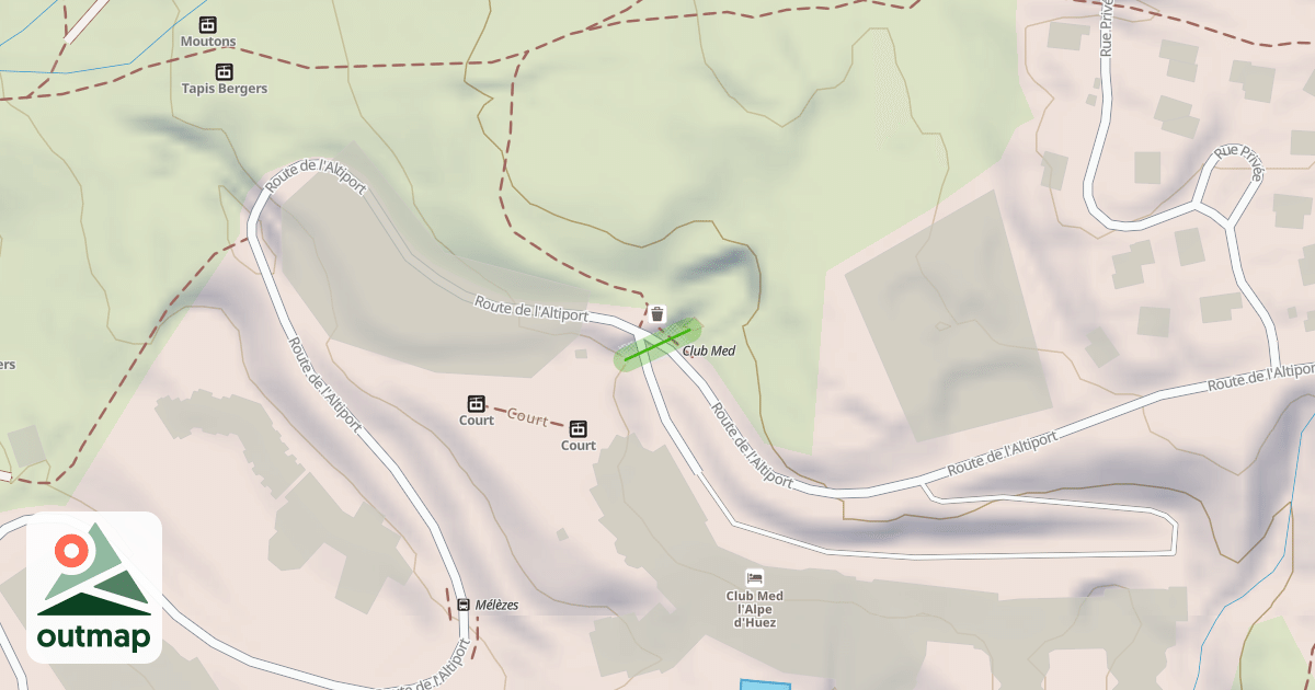 Map of Club Med