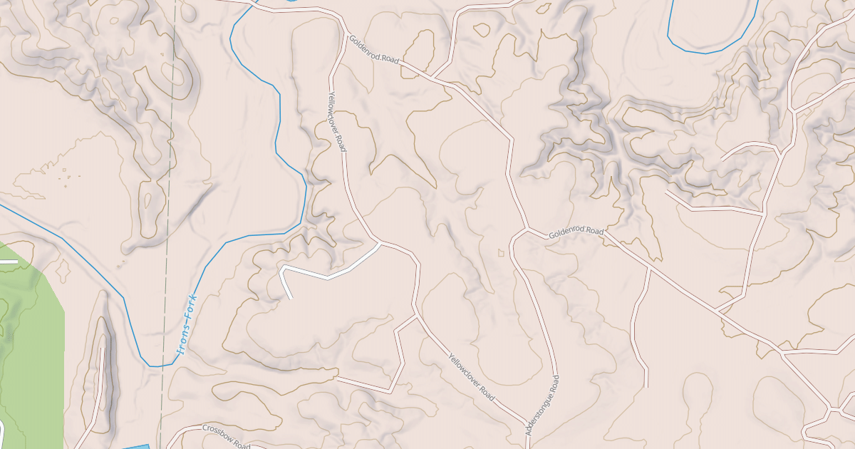 Map preview of USFS National Forest System Roads {A680719F-49BF-4BDA-8381-C09ABE711704}