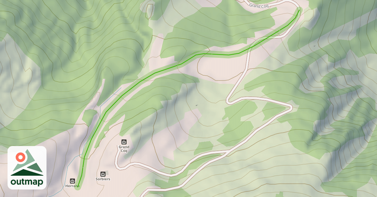 Map of Grand Coq