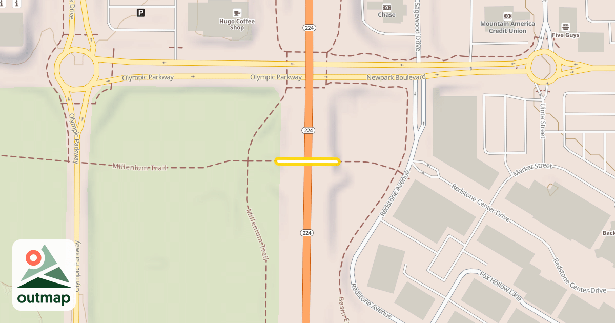 Map of New Park