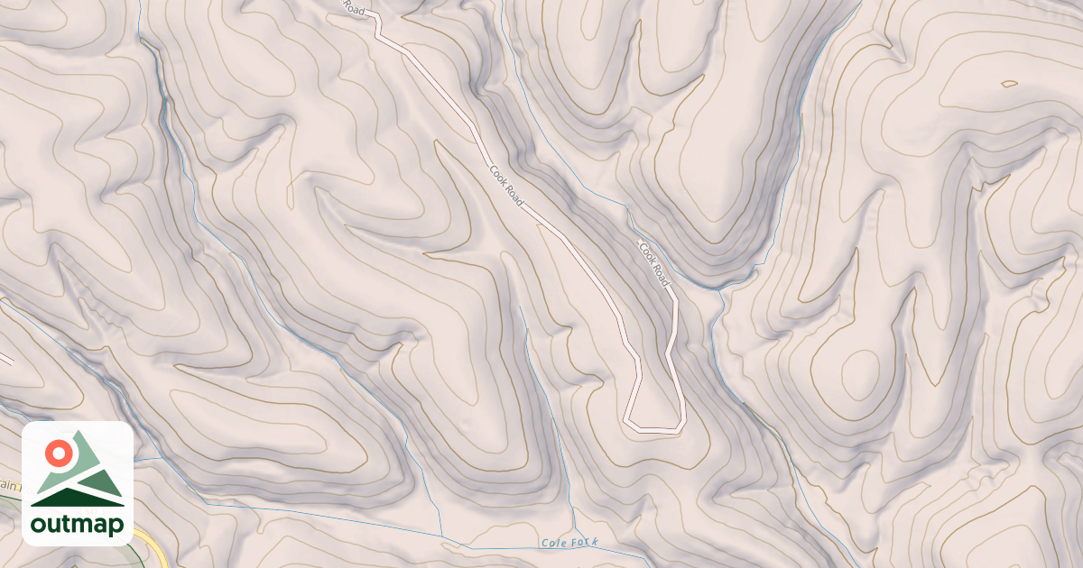 Map of USFS National Forest System Roads {261F4442-B82E-4809-A337-240735AE09BB}
