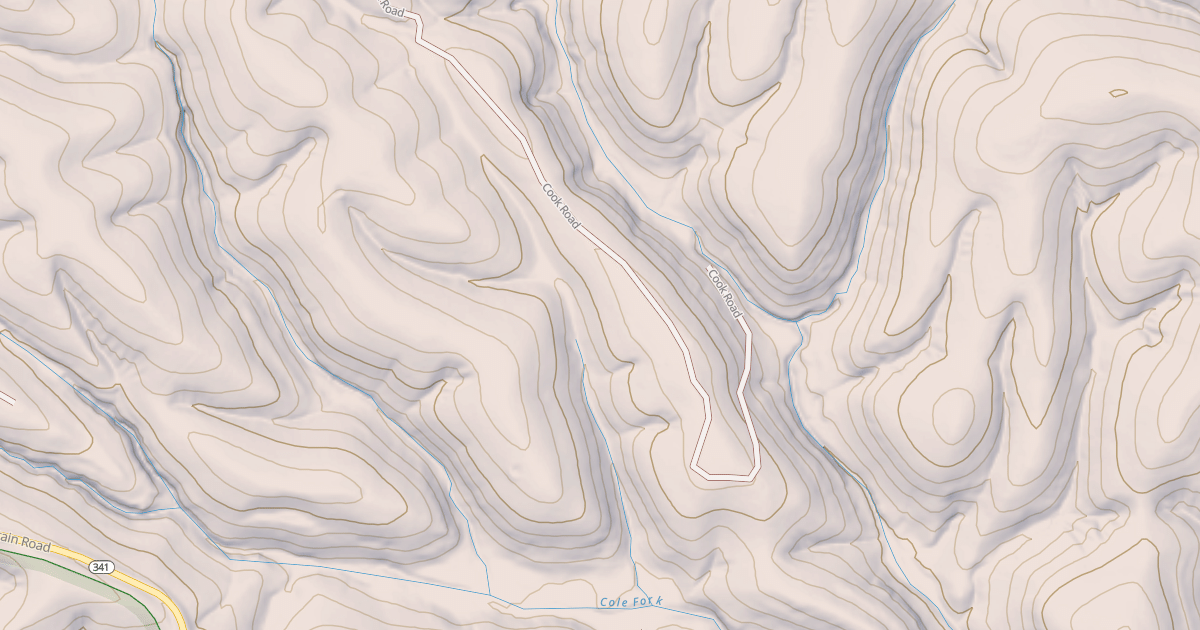 Map preview of USFS National Forest System Roads {261F4442-B82E-4809-A337-240735AE09BB}