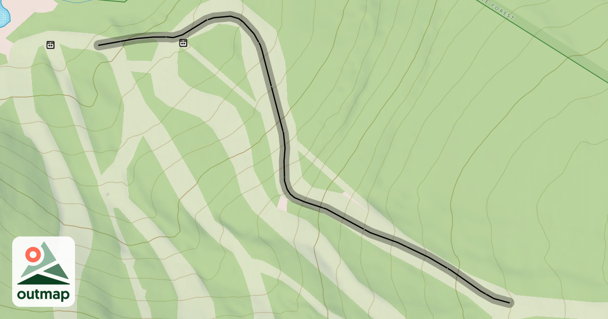 Map of Lower Fast Track