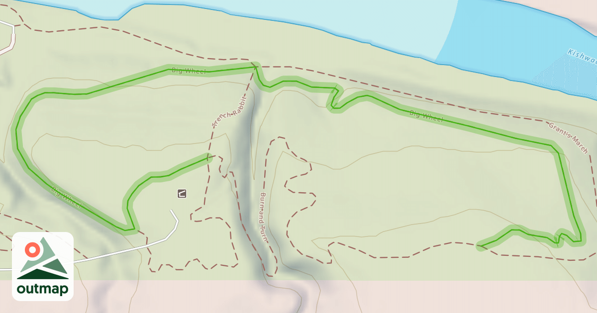 Map of Big Wheel