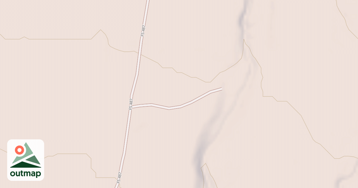 Map of SOUTH OAKBRUSH SPUR 2