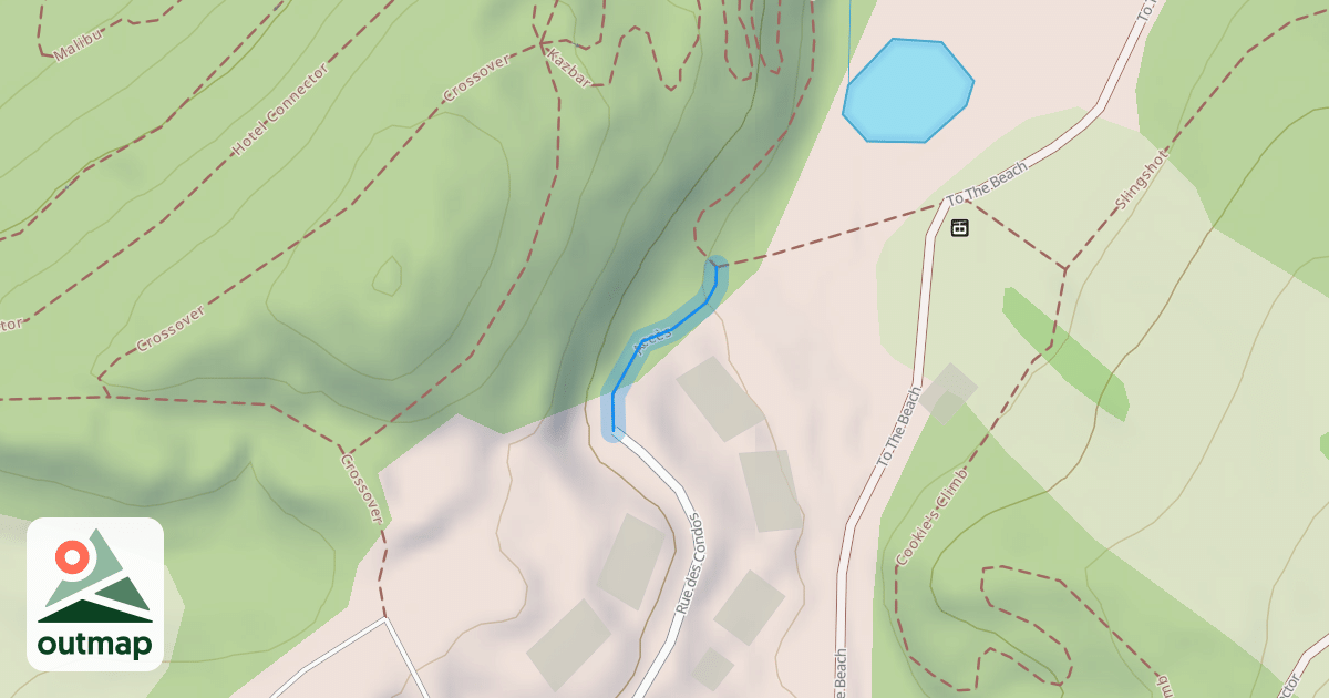 Map of Accès