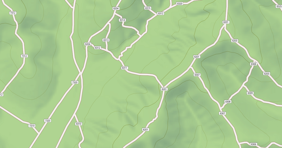 Map preview of USFS Motor Vehicle Use Map Trails 19470