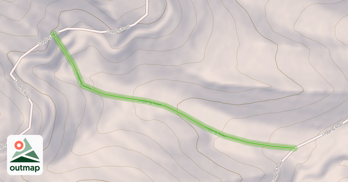 Map of Logging Road