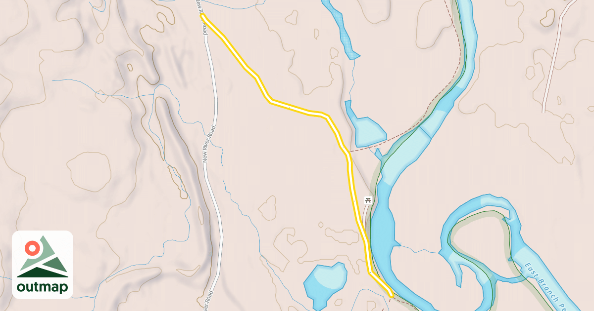 Map of Oxbow Road