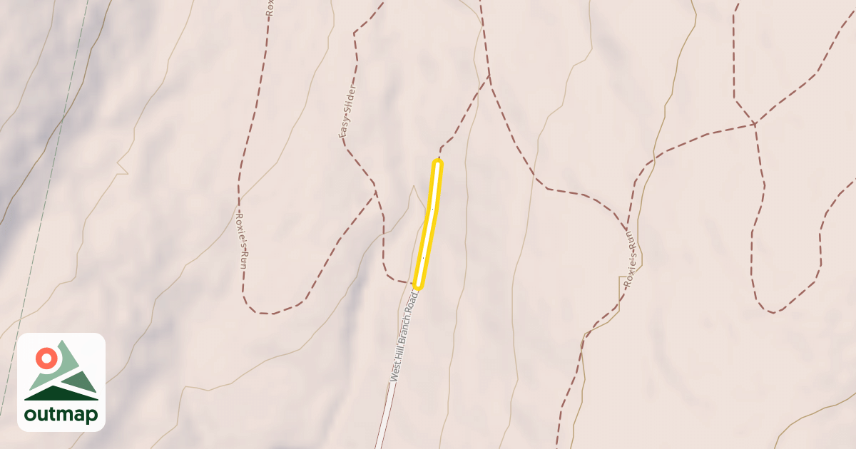 Map of West Hill Branch Road