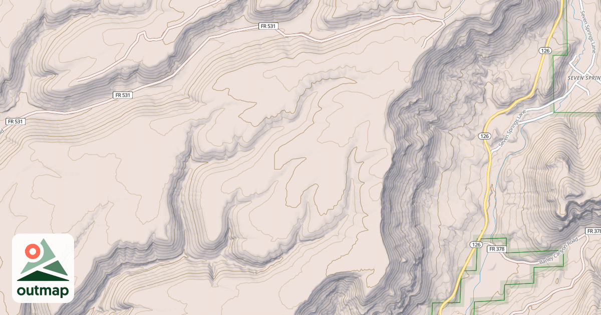 Map of USFS Motor Vehicle Use Map Roads {A537C183-B29B-4669-B8BB-643E553CD58E}