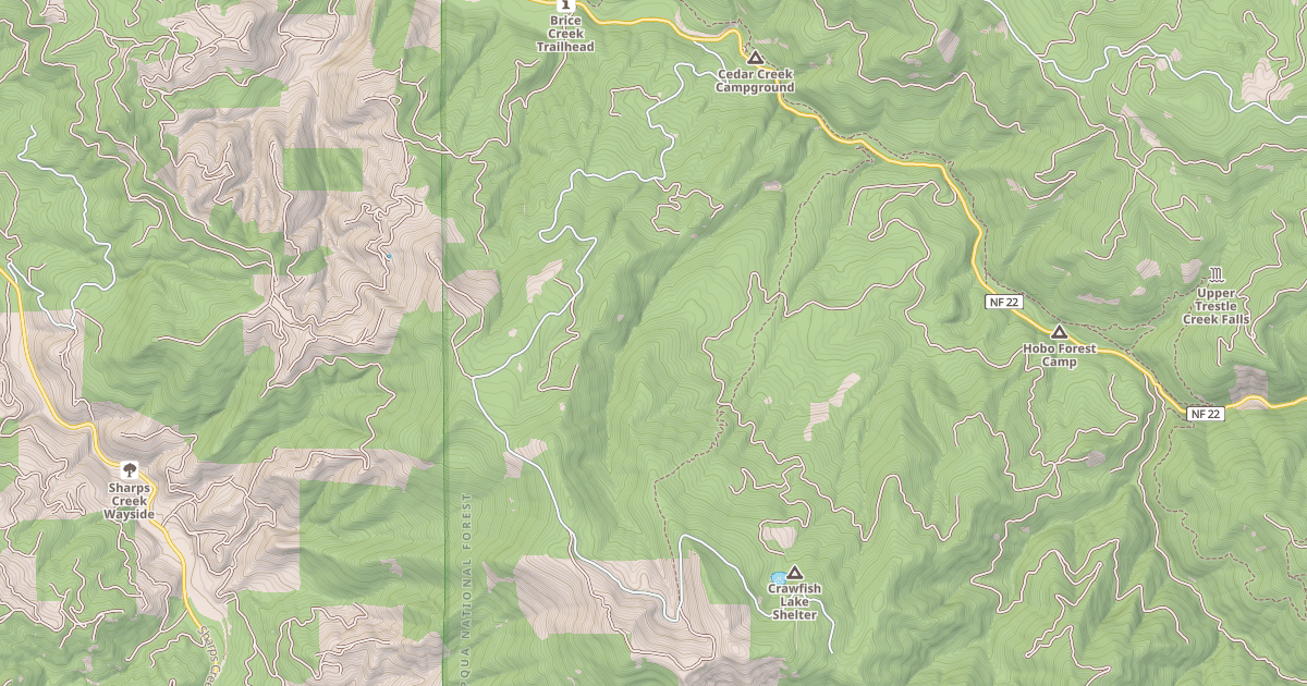 Map preview of ADAMS MTN