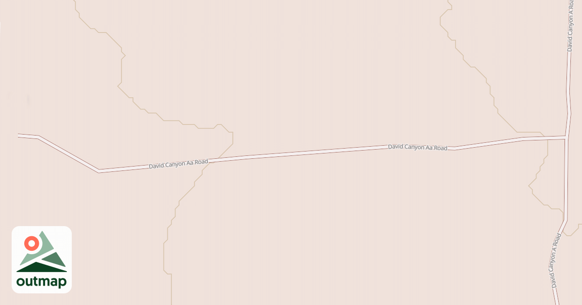 Map of DAVID CANYON AA