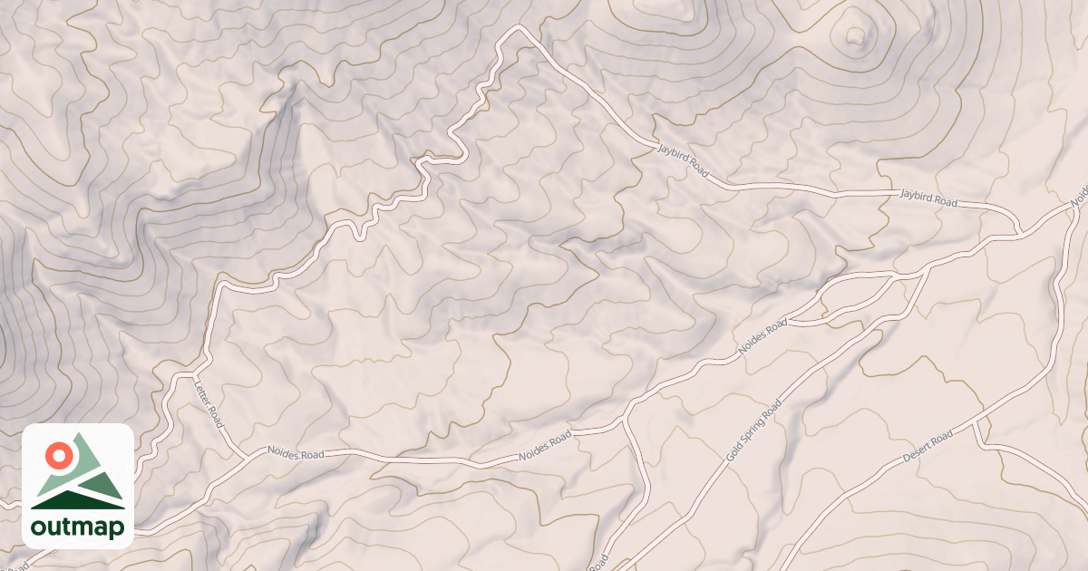Map of JAYBIRD ROAD