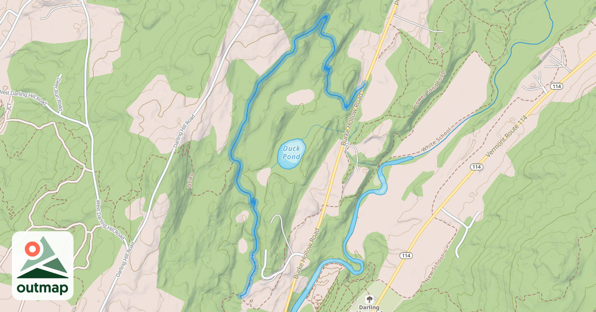 Map of Ware's Davis